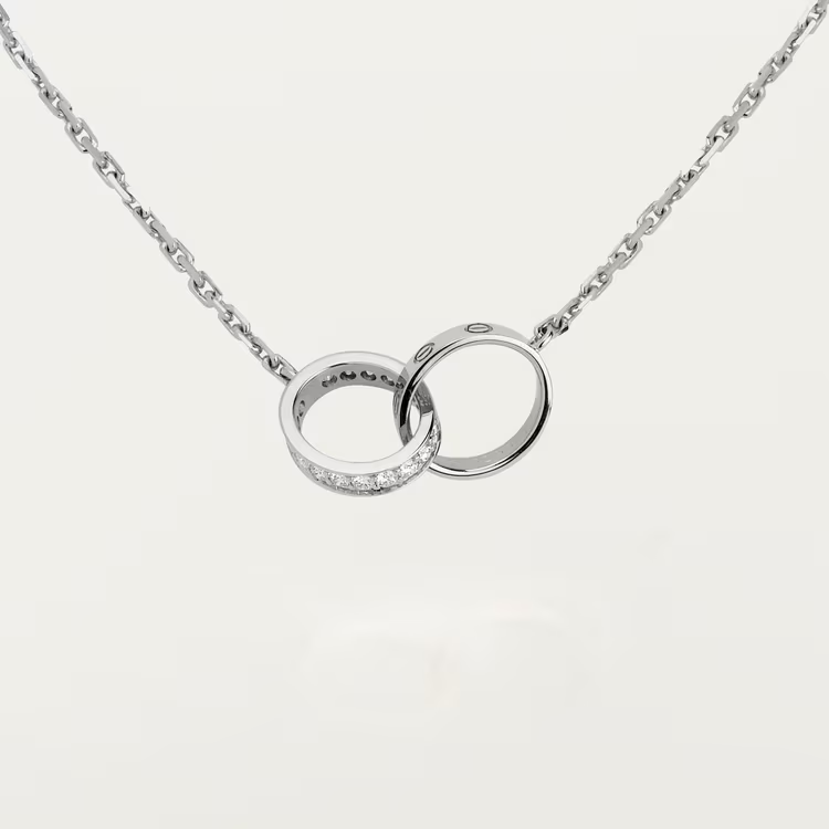 LOVE NECKLACE, DIAMONDS